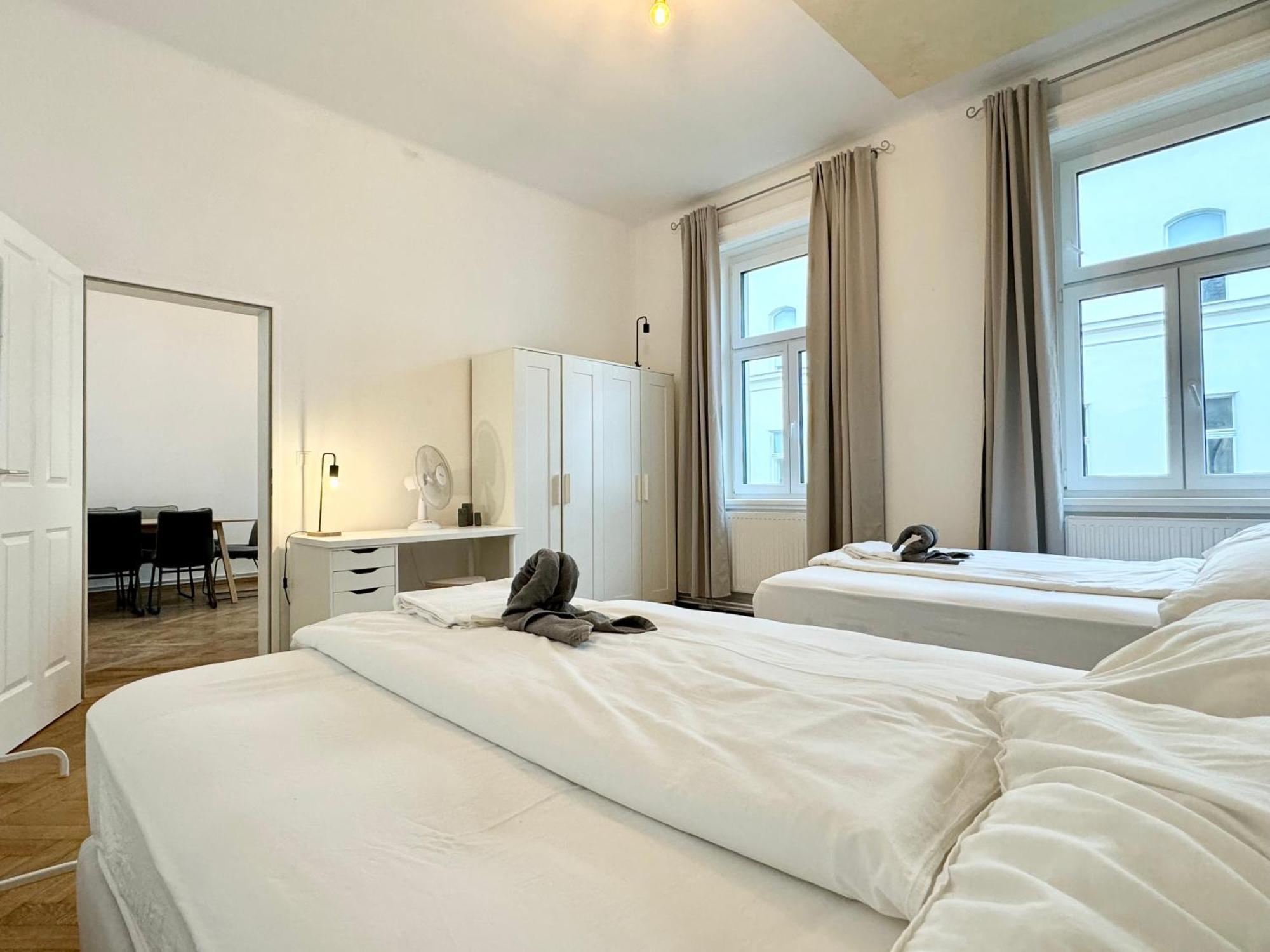 Luxury Apartment At Famous Vienna Kutschkermarkt Viena Exterior foto